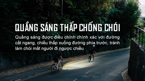 Đèn xe đạp MAGICSHINE EVO 1700SD sáng 1700 lumen pin 4000mAh hỗ trợ Shimano Di2