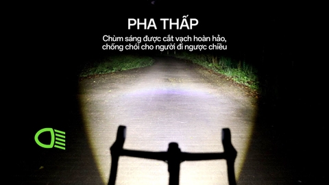 Đèn xe đạp MAGICSHINE EVO 1700SD sáng 1700 lumen pin 4000mAh hỗ trợ Shimano Di2