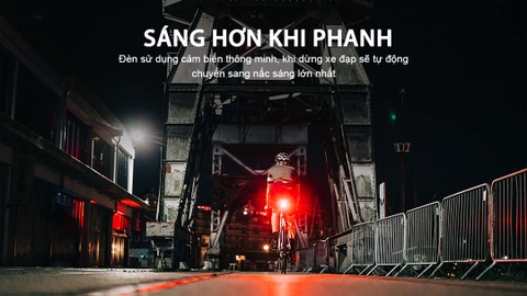 Đèn hậu xe đạp MAGICSHINE SEEMEE150 độ sáng 150 lumen tầm nhận diện 1.500m