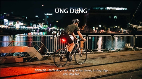 Đèn hậu xe đạp MAGICSHINE SEEMEE150 độ sáng 150 lumen tầm nhận diện 1.500m