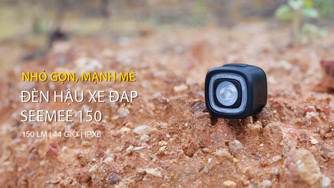 Đèn hậu xe đạp MAGICSHINE SEEMEE150 độ sáng 150 lumen tầm nhận diện 1.500m