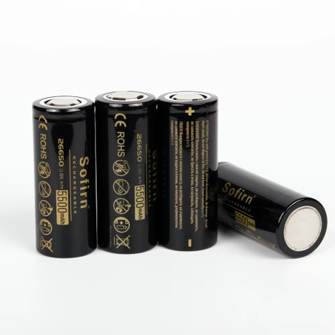 Pin sạc SOFIRN 26650 dung lượng 5500mAh đầu phẳng