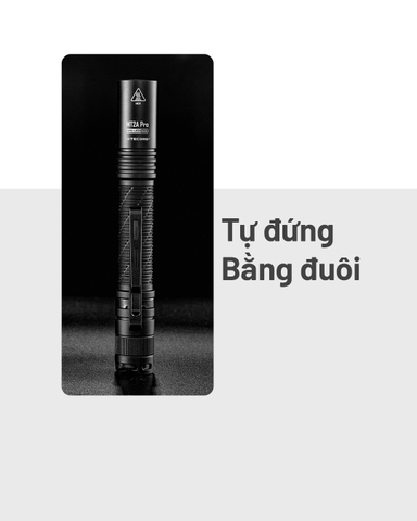 Đèn pin mini NITECORE MT2A Pro sáng 1000 lm chiếu xa 255m pin sạc dung lượng 1.600mAh USB-C