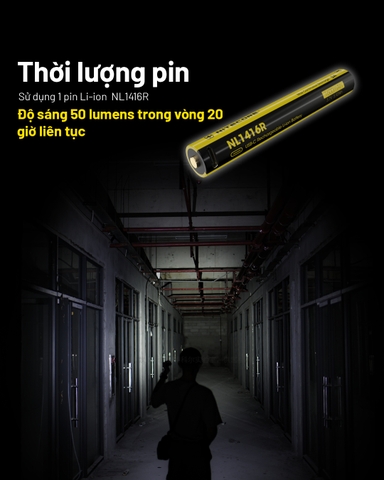 Đèn pin mini NITECORE MT2A Pro sáng 1000 lm chiếu xa 255m pin sạc dung lượng 1.600mAh USB-C