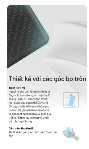 Sạc dự phòng NITECORE NB AIR 5000mAh siêu nhỏ, nhẹ chống nước