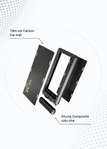 NITECORE NB Plus – Sạc dự phòng sợi carbon 10.000mAh, siêu nhẹ 155g