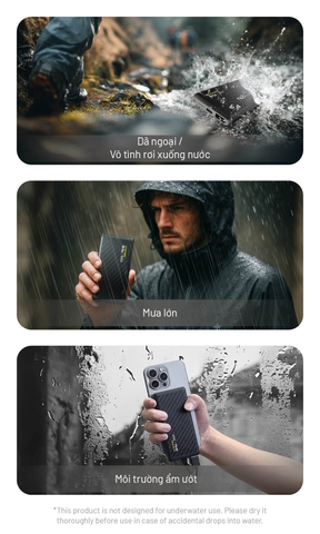 NITECORE NB Plus – Sạc dự phòng sợi carbon 10.000mAh, siêu nhẹ 155g