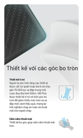 NITECORE NB Plus – Sạc dự phòng sợi carbon 10.000mAh, siêu nhẹ 155g