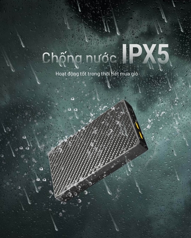 Nitecore NB20000 Gen 3 – Pin dự phòng 20000 mAh sạc nhanh USB‑C kép, vỏ sợi carbon