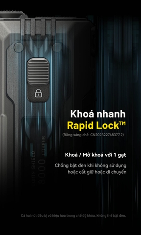 Đèn pin NITECORE EDC37 – Siêu sáng 8000 Lm, pin 8000mAh, sạc nhanh 18W, màn hình OLED