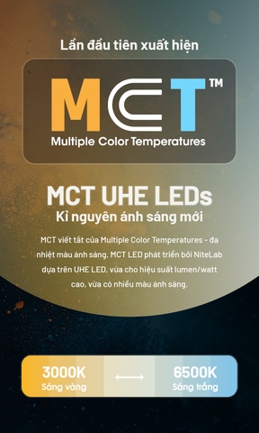Đèn pin đội đầu NITECORE NU27 sáng 600 lumen siêu nhẹ 56g  có thay đổi màu ánh sáng