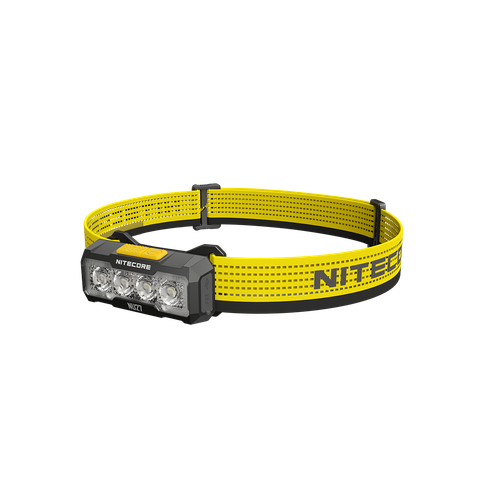 Đèn pin đội đầu NITECORE NU27 sáng 600 lumen siêu nhẹ 56g  có thay đổi màu ánh sáng