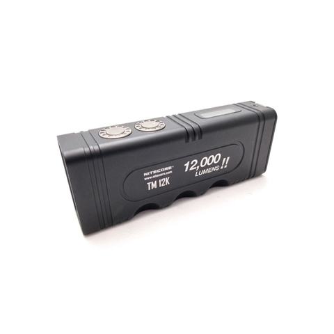 Đèn pin tác chiến NITECORE TM12K sáng 12.000lm tầm chiếu xa 250m công tắc đuôi kép phản ứng nhanh