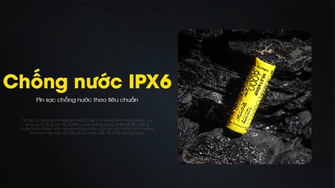 NL2160HP pin sạc Nitecore 21700 dung lượng 6000mah dòng xả cao 20A