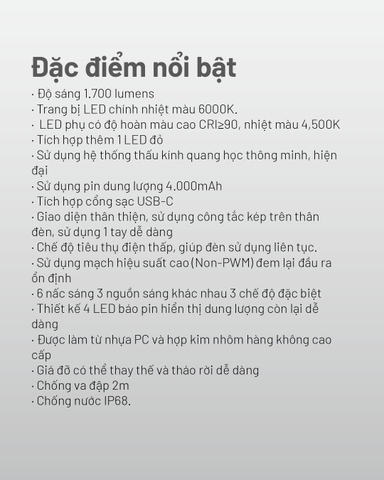 Đèn đội đầu NITECORE NU45 sáng 1700lm chiếu xa 172m pin 18650 4000mAh nhẹ 126gr chuyên cho chạy trail