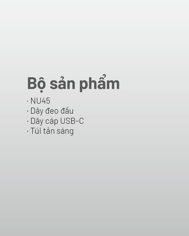 Đèn đội đầu NITECORE NU45 sáng 1700lm chiếu xa 172m pin 18650 4000mAh nhẹ 126gr chuyên cho chạy trail