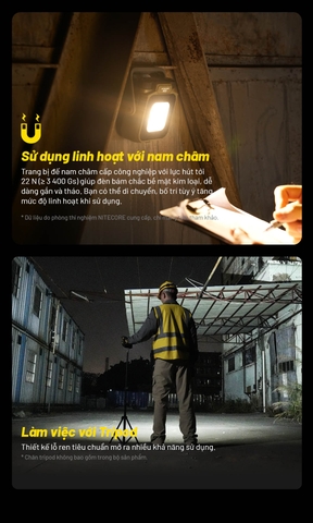 NITECORE NWL30 - Đèn làm việc/dã ngoại 3000 lumen
