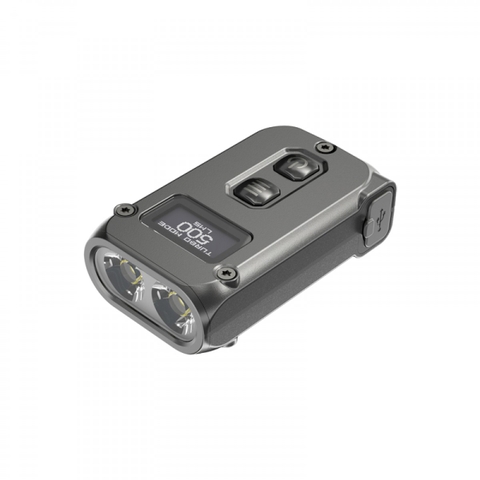 Đèn pin móc khóa NITECORE TINI2 độ sáng 500 lumens tầm chiếu xa 89m pin dung lượng 280mAh USB-C hiển thị OLED