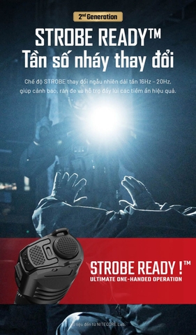 Đèn pin chiến thuật NITECORE P27iX – Sáng 5000 lumen, chiếu xa 430m, pin 5500mAh, sạc nhanh USB-C 18W