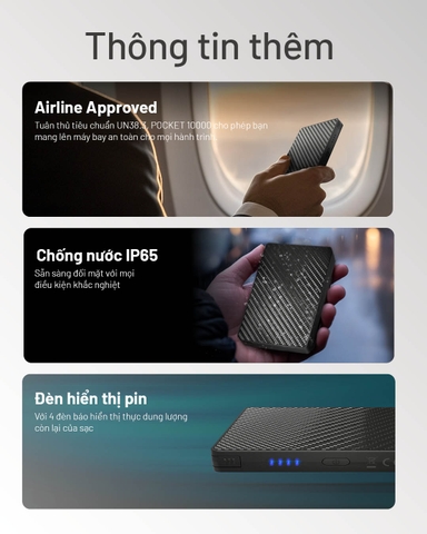 Sạc dự phòng NITECORE POCKET 10000