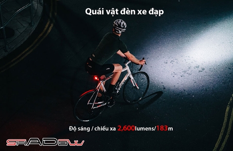 Đèn xe đạp MAGICSHINE RAY 2600 sáng 2600 lumen pin 6700mAH