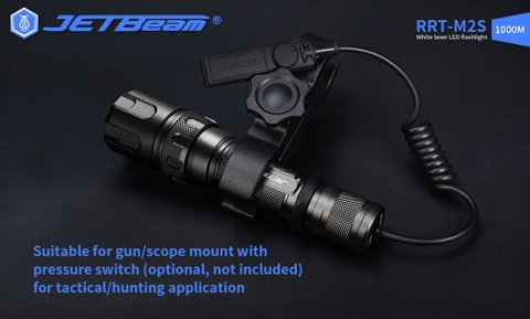 Đèn pin chiếu xa LEP JETBEAM RRT-M2S chiếu xa 1000m độ sáng 480m pin 21700