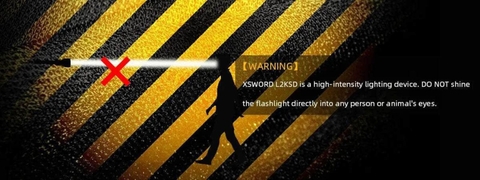 Đèn laser trắng MAXTOCH L2KSD tầm chiếu siêu xa 3200m độ sáng 650 lumen sử dụng 1 pin Li-ion 21700 5000 mAh kèm theo