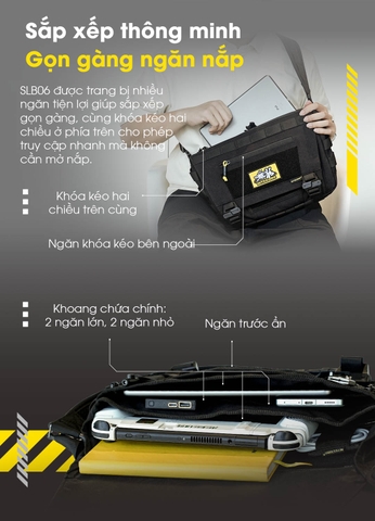 NITECORE SLB06 – Túi đeo chéo 7 L