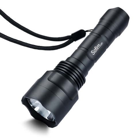 Đèn pin SOFIRN C8T độ sáng 1310 lumen chiếu xa 500m pin 18650 (pin sạc kèm theo)