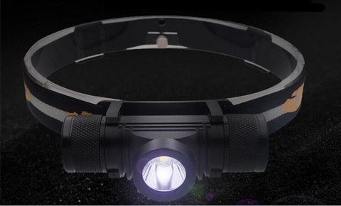 Đèn pin đội đầu SOFIRN D25S (H25S) độ sáng 1200 lumen chiếu xa 50m cổng sạc USB pin 18650 kèm theo