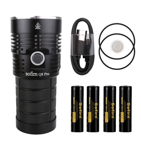 Đèn pin siêu sáng SOFIRN Q8 PRO Cree XHP50.2 độ sáng 11000 lumen