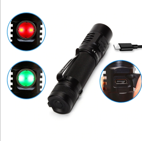 Đèn pin SOFIRN SC31 PRO sáng 2000lm chiếu xa 200m LED SST40  USB-C pin 18650 giao diện Anduril UI