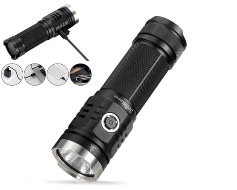Đèn pin siêu sáng SOFIRN SP33 V3 độ sáng 3500lumen, chiếu xa 269m