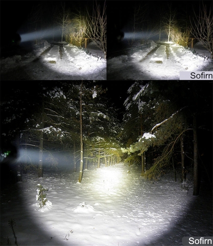 Đèn pin siêu sáng SOFIRN SP33 V3 độ sáng 3500lumen, chiếu xa 269m