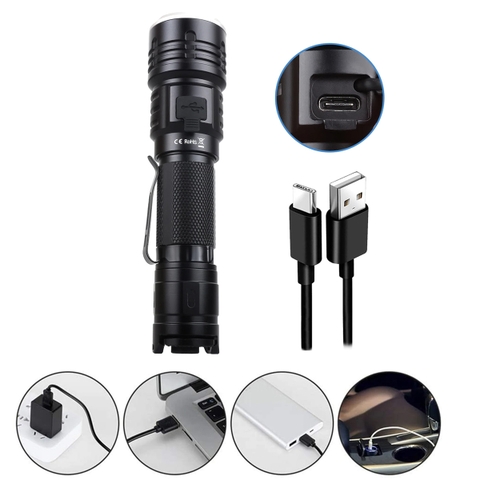 Đèn pin SOFIRN TF84 độ sáng 1200lm chiếu xa 200m