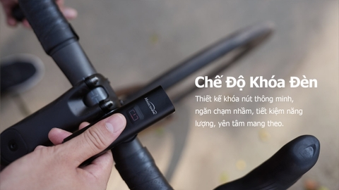 Đèn xe đạp MAGICSHINE RN 1200 V2 độ sáng 1200lm 5000mAh hỗ trợ đồng bộ ánh sáng FTR, powerbank