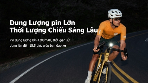 Đèn xe đạp MAGICSHINE RN 900 V2 độ sáng 900lm 4200mAh hỗ trợ đồng bộ ánh sáng FTR, powerbank