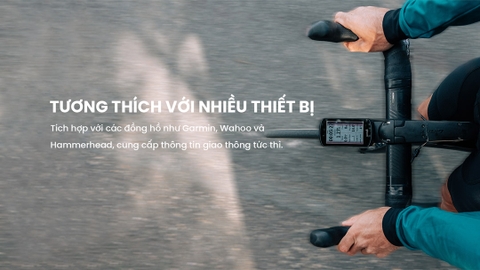 Đèn hậu radar xe đạp MAGICSHINE SEEMEE R300 sáng 300 lumen phát hiện chuyển động phía sau