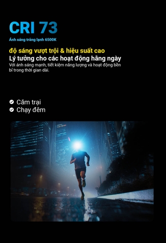 NITECORE UT27 MCT - Đèn đeo đầu chạy trail 800lm chiếu xa 168m, CRI & 3 nhiệt màu, 2 pin 1500mAh