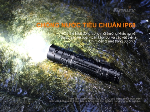 Đèn pin FENIX PD32 V2.0 độ sáng 1200 lumens chiếu xa 395m pin 18650