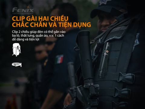 Đèn pin FENIX PD36R độ sáng 1600lm chiếu xa 283m sạc USB C pin 21700 5000mAh kèm theo