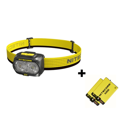 Đèn pin đội đầu NITECORE UT27 sáng 800lm chiếu xa 160m pin 1500mAh USB-C chuyên chạy marathon, chạy trail
