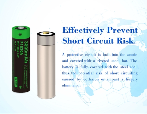 Pin sạc VAPCELL P1830A dung lượng 3000mAh