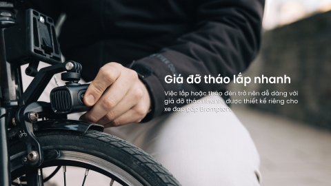 Đèn xe đạp MAGICSHINE VTG 1000 sáng 1000 lumen chuyên lắp xe đạp gấp