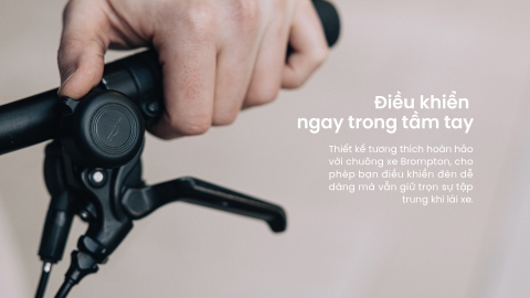 Đèn xe đạp MAGICSHINE VTG 1000 sáng 1000 lumen chuyên lắp xe đạp gấp