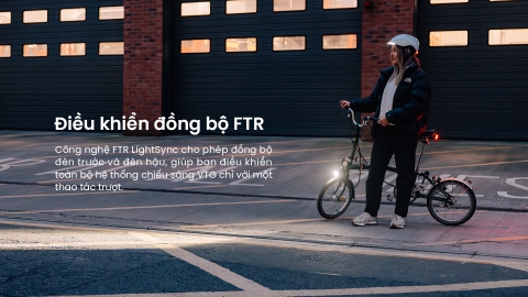 Đèn xe đạp MAGICSHINE VTG 1000 sáng 1000 lumen chuyên lắp xe đạp gấp