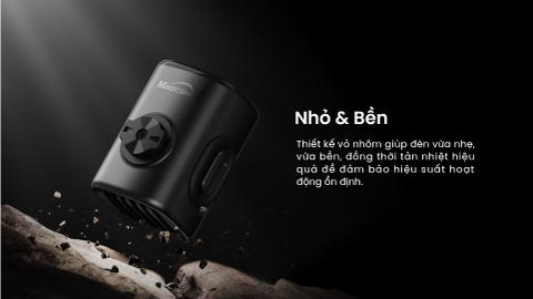 Đèn xe đạp MAGICSHINE VTG 1000 sáng 1000 lumen chuyên lắp xe đạp gấp