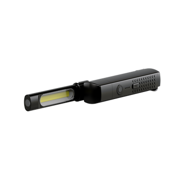 Đèn pin công nghiệp LEDLENSER W7R Work UV độ sáng 600 lumen cổng sạc USB-C có khả năng gập 180 độ