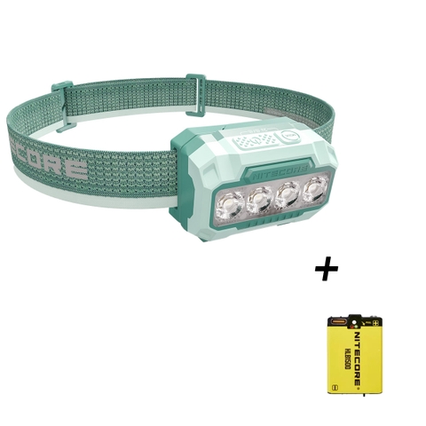 Đèn Pin Đội Đầu NITECORE HA23 UHE - 600lm, Siêu Nhẹ, Pin AAA