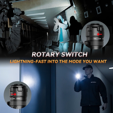Đèn pin SOFIRN SK1 sáng 1300 lumen chiếu xa 479m công tắc xoay chiến thuật